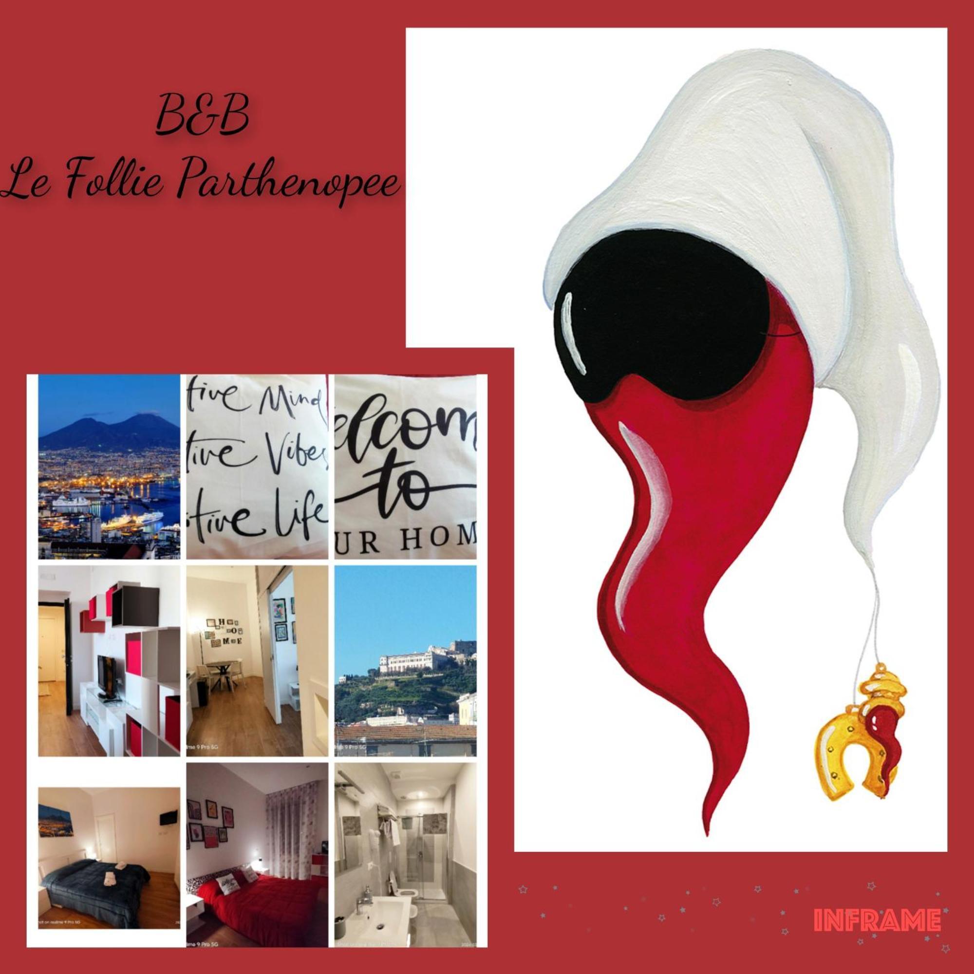 Le Follie Parthenopee Bed & Breakfast Napoli Eksteriør bilde
